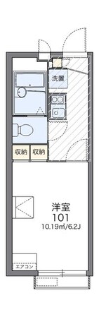 レオパレス山田東Ⅱの物件間取画像